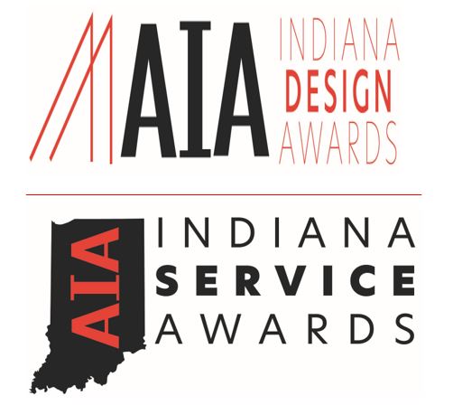 2021 AIA IN Design Service Award logos